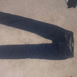 Y2K low rise jeans dark wash